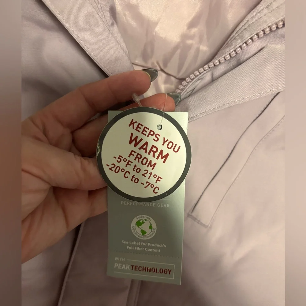 Light Purple Performance Jacket - Picture 2 of 3